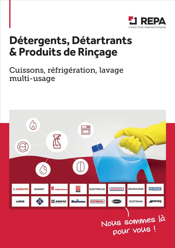 DÉTERGENTS DÉTARTRANTS PRODUITS DE RINÇAGE 03/2025