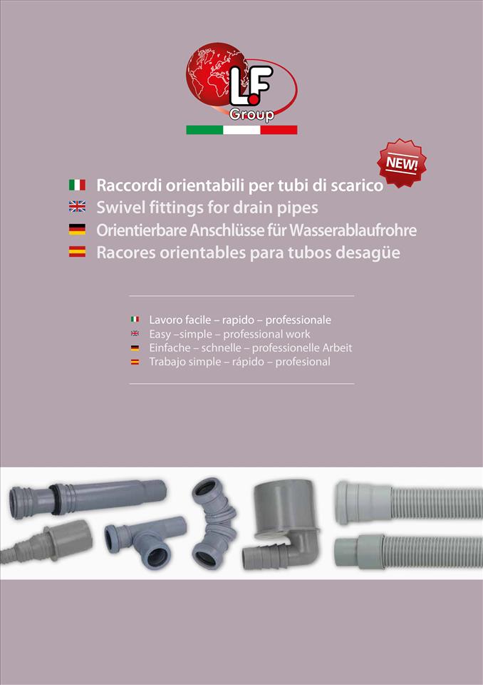 Swivel fittings for drain pipes 04/2017