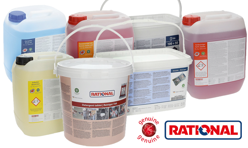 All of the original Rational detergents now available and ready for delivery